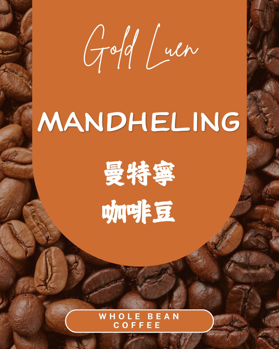 曼特寧咖啡豆 MANDHELING Whole Bean 250g